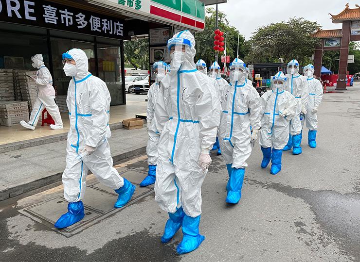 集团党员助力广州疫情封控区，筑牢抗疫“长城”